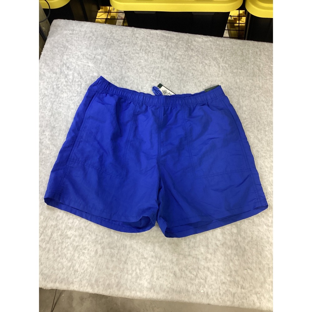 Alpine Design Mens 5 Inch Pull-On Shorts‎ Blue Infusion ADM24803 L NWT
